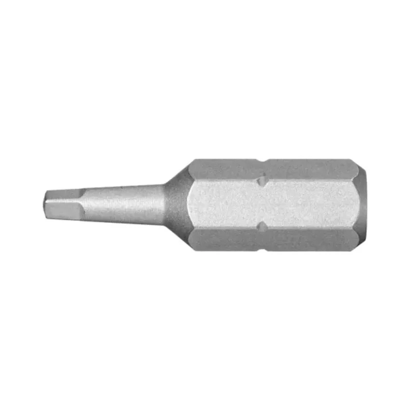 Facom Square Screwdriver Bit, 1/4-6.35 mm Drive Size, 25.4 mm Head Size, 25 mm Overall Length, Mixed Bit Set ECAR.101