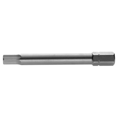 Facom Hex Screwdriver Bit, 7.94 mm Drive Size, 6 mm Hex Tip, 70 mm Overall Length EH.206L