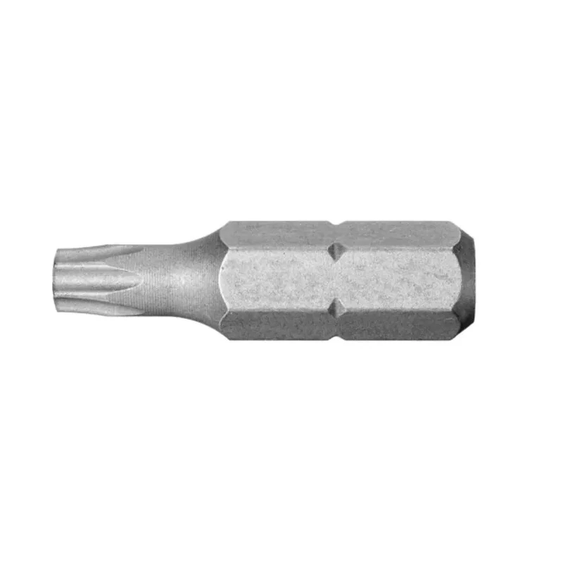 Facom Screwdriver Bit 6.35 mm Hex Drive TT15 Size 25 mm Overall Length 