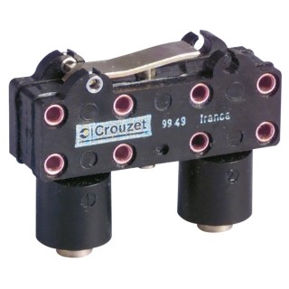 Crouzet Pneumatic Manual Control Valve Microvalve Series 2.5 mm, III B 81281502
