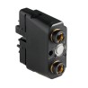 Crouzet Button Pneumatic Manual Control Valve, 3/2 NO Function, G 1/8 in Thread, 8 bar Pressure, Model 89543101