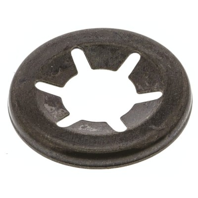 RS PRO Enamelled Steel Open Push-On Fastener for 5 mm Shaft 172-341