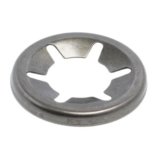 RS PRO Enamelled Steel Open Push-On Fastener for 9 mm Shaft 172-385