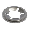 RS PRO Enamelled Steel Open Push-On Fastener for 9 mm Shaft 172-385