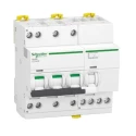 Schneider Electric Residual Current Circuit Breaker with Overload Protection 40A Current Rating, 3-Pole, 30 mA Trip A9DA3740