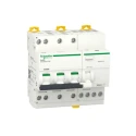 Schneider Electric Residual Current Circuit Breaker with Overload Protection, 25A Current Rating, 3-Pole, 300 mA A9DK5725