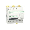 Schneider Electric Residual Current Circuit Breaker with Overload Protection, 25A Current Rating, 3-Pole, 300 mA A9DK5725