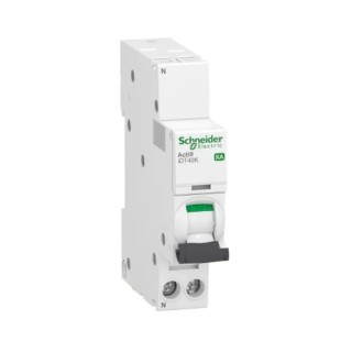 Schneider Electric Acti9 iDT40K XA Miniature Circuit Breaker 1-Pole 6A Type C 230V AC 4500A Breaking Capacity A9PK1606