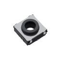 Panasonic Black, Grey Tactile Switch Push Plate 7 mm SPST 20mA 12 V dc Surface EVPADK04K