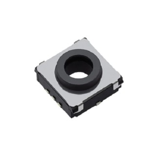 Panasonic Black, Grey Tactile Switch Push Plate 7 mm SPST 20mA 12 V dc Surface EVPADK04K