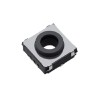 Panasonic Black, Grey Tactile Switch Push Plate 7 mm SPST 20mA 12 V dc Surface EVPADK04K