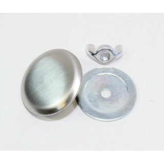 Hammond HP Series Stainless Steel Mounting Hole Plug IP66 for Push Button Holes HP75SS