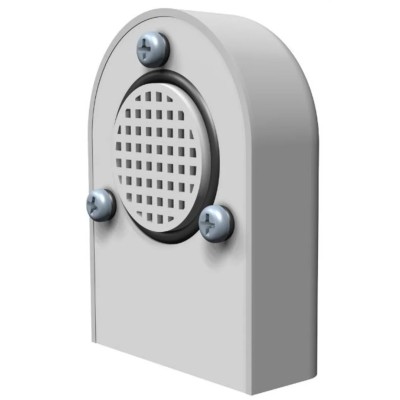Hammond SDV Series Ventilation Device Polycarbonate Grey 69 mm H x 51 mm W x 22 mm L SDV280-1