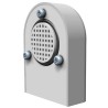 Hammond SDV Series Ventilation Device Polycarbonate Grey 69 mm H x 51 mm W x 22 mm L SDV280-1
