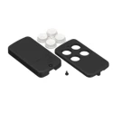 RS PRO Z132 Series Black, White ABS Remote Control Enclosure 13 mm x 65.5 mm x 35 mm 238-3973