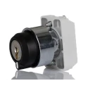 RS PRO Key Selector Switch 3 Positions 2 NO Contact Configuration 22.5 mm Cutout Diameter GCX Series 238-3958
