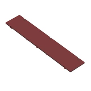 RS PRO ABS Filter for Use with ZD1012 Enclosure 4.9 mm x 208.6 mm x 41.2 mm ZD1012