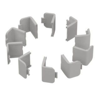 RS PRO ABS Mounting Unit for Use with 238-3999, 238-4000, 238-4001 28.8 mm x 24.2 mm x 28.8 mm 238-3994