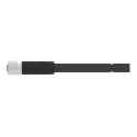 TE Connectivity Female 5 Way M12 to Female 5 Way Straight Sensor Actuator Cable 2 m T41513B9L25-020