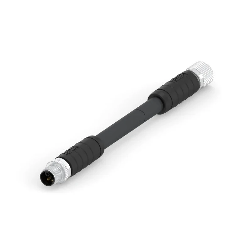 TE Connectivity Sensor Actuator Cable Male 4 Way Straight to Female 4 Way Straight 1.5m 63V IP67 T41525C9L14-003