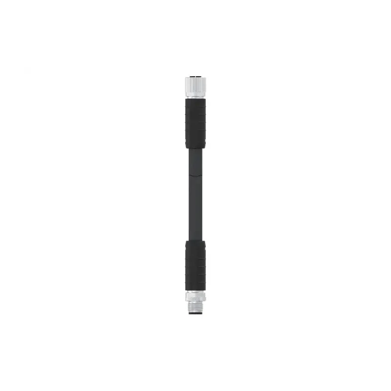 TE Connectivity Sensor Actuator Cable Male 4 Way Straight to Female 4 Way Straight 1.5m 63V IP67 T41525C9L14-003