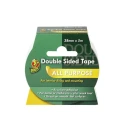 DUCK TAPE Clear Double Sided Polyester Tape 38mm x 5m Solvent Based Acrylic Adhesive 232603