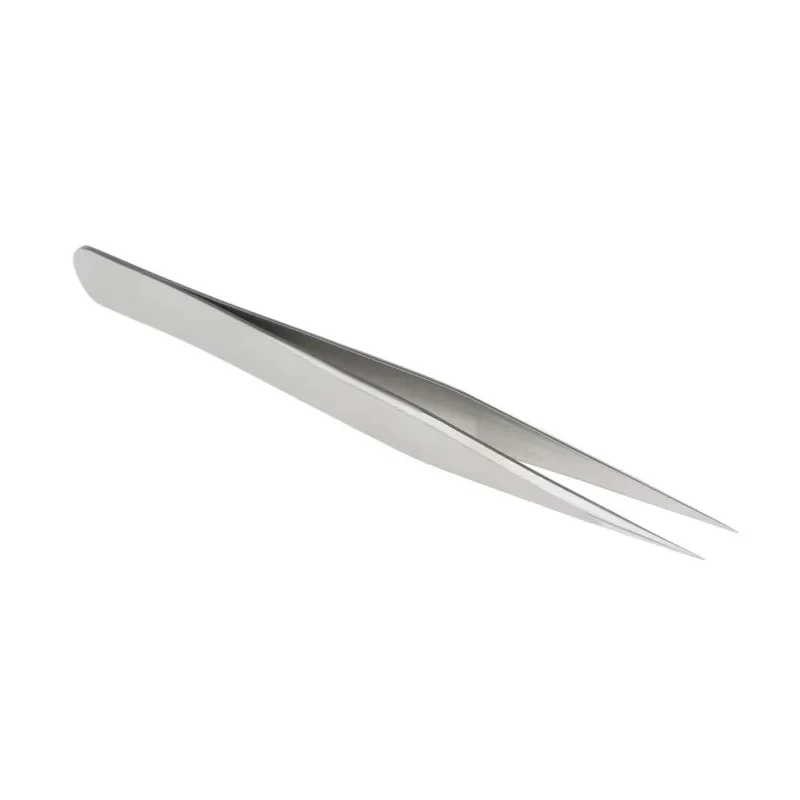 RS PRO 110mm Stainless Steel Short Tweezer 238-6198