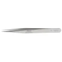 RS PRO 110mm Stainless Steel Short Tweezer 238-6198