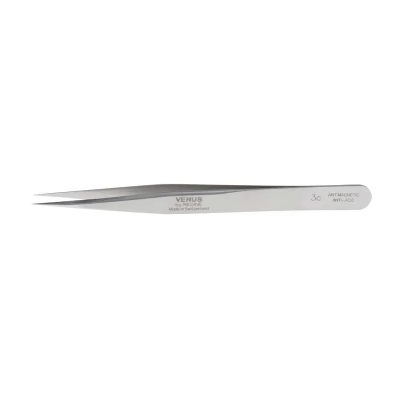 RS PRO 110mm Stainless Steel Short Tweezer 238-6198
