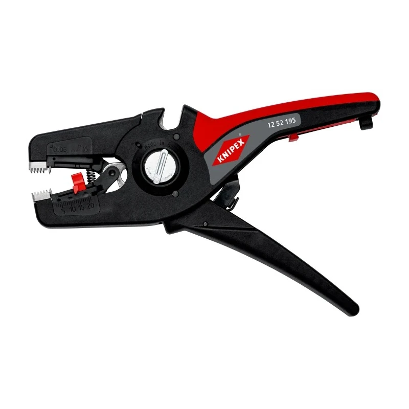 Knipex Precistrip16 Automatic Wire Stripper Multi-Core, Monocore 0.08 to 16 mm² Ergonomic 195mm 12 52 195
