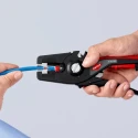 Knipex Precistrip16 Automatic Wire Stripper Multi-Core, Monocore 0.08 to 16 mm² Ergonomic 195mm 12 52 195