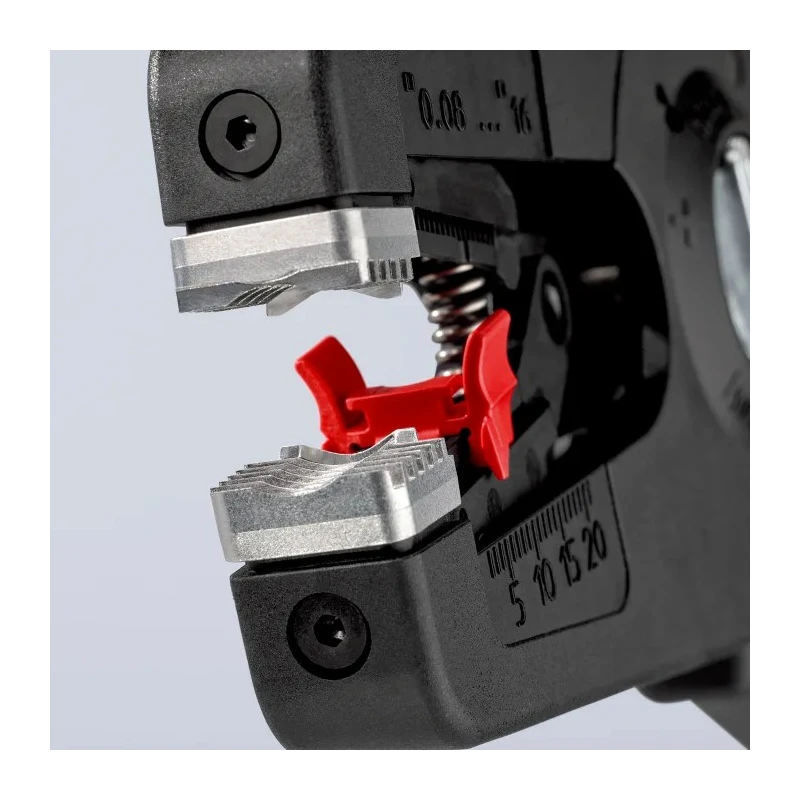 Knipex Precistrip16 Automatic Wire Stripper Multi-Core, Monocore 0.08 to 16 mm² Ergonomic 195mm 12 52 195