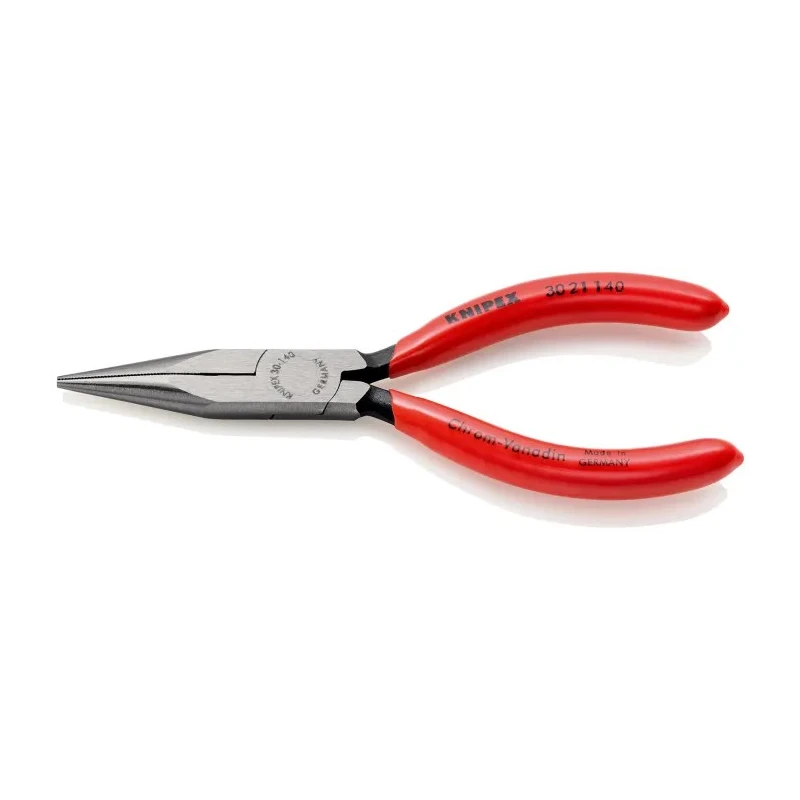 Knipex Heavy Duty 1-Piece Long Nose Plier Round Jaw 140mm Overall Length 30 21 140