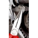 Knipex 1-Piece Long Nose Plier Pointed, 160mm Overall Length, 50mm Jaw Length, Vanadium Electric Steel 25 02 160