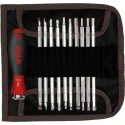 Wiha Hex Ball End, Phillips, Pozidriv, Torx Interchangeable Standard Screwdriver Set 12-Piece 03591