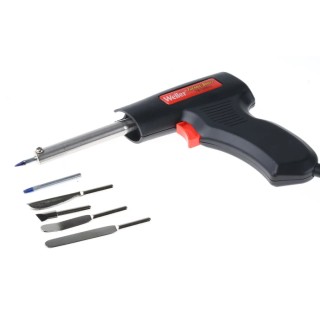 Weller Electric Soldering Gun, 230V, 30.13W Power Rating, Therma-Boost Heat Gun, for use with 76 mm Core Tape TB100EU