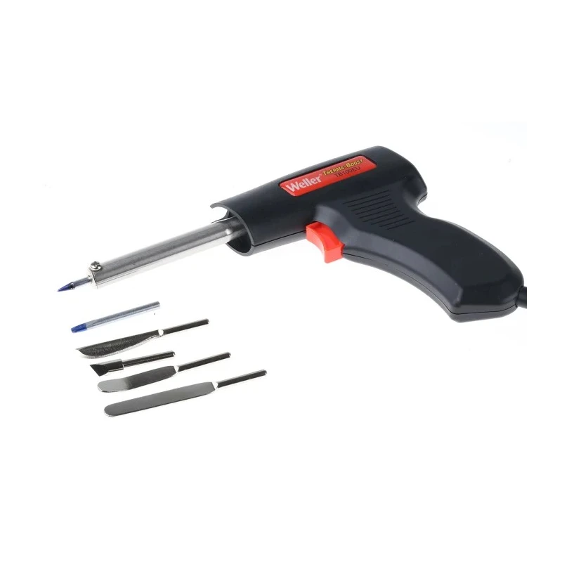 Weller Electric Soldering Gun, 230V, 30.13W Power Rating, Therma-Boost Heat Gun, for use with 76 mm Core Tape TB100EU