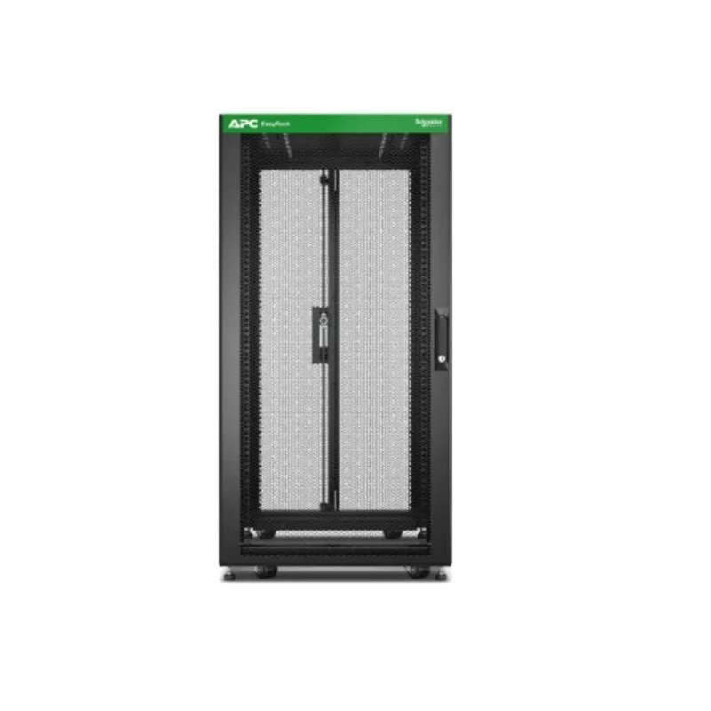 APC Easy Rack Series Black 24U 19-Inch Server Rack, 199.8 cm Height x 60 cm Width x 100 cm Depth ER6402