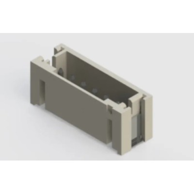EDAC 140 Series Vertical Surface PCB Header, 6 Contacts, 2 mm Pitch, 1 Row, Shrouded 140-506-417-011