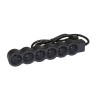 Legrand 3 m 6 Socket Type E Extension Lead, 16 A Current, 3680 W Power, IK 04 Impact Resistance, RoHS Compliant 049495