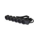 Legrand 3 m 6 Socket Type E Extension Lead, 16 A Current, 3680 W Power, IK 04 Impact Resistance, RoHS Compliant 049495
