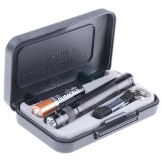 Maglite Aluminium Housing Incandescent Lamp Pocket Torch Black 2 lm 80 mm K3A012U