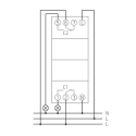 Grasslin Analogue DIN Rail Time Switch, 2-Channel, 230V AC 43.04.0001.1
