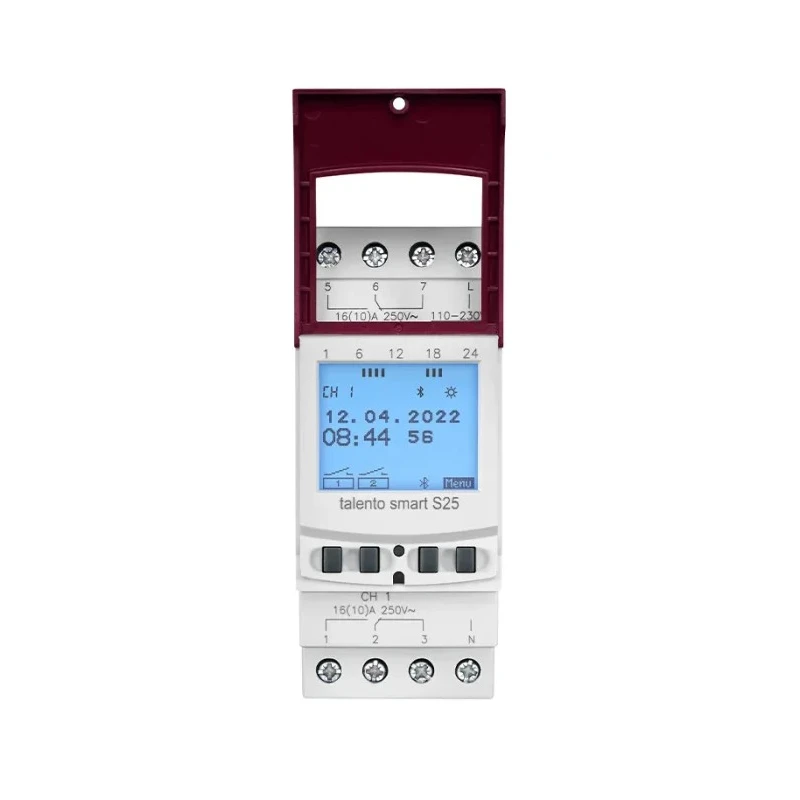 Grasslin Analogue DIN Rail Time Switch, 2-Channel, 230V AC 43.04.0001.1