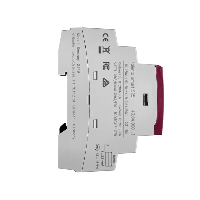 Grasslin Analogue DIN Rail Time Switch, 2-Channel, 230V AC 43.04.0001.1