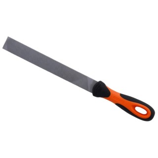 Bahco Flat Engineers File 250 mm Length, 25 mm Width, 5.5 mm Thickness, Second Cut, Handle Included 1-110-10-2-2
