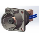 Amphenol Industrial PowerLok Receptacle EV Connector Male 300A 1000V PL00X-301-90M8