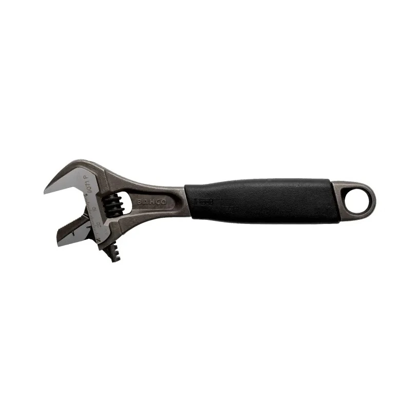 Bahco Adjustable Spanner Wrench 28 mm Jaw Capacity 208mm Overall Length Plastic Handle 9071 P