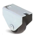 Guitel Hervieu Fixed Castor Polypropylene Wheel 50 mm Diameter 40 kg Load Capacity Zinc Plated Pressed Steel Frame 300077