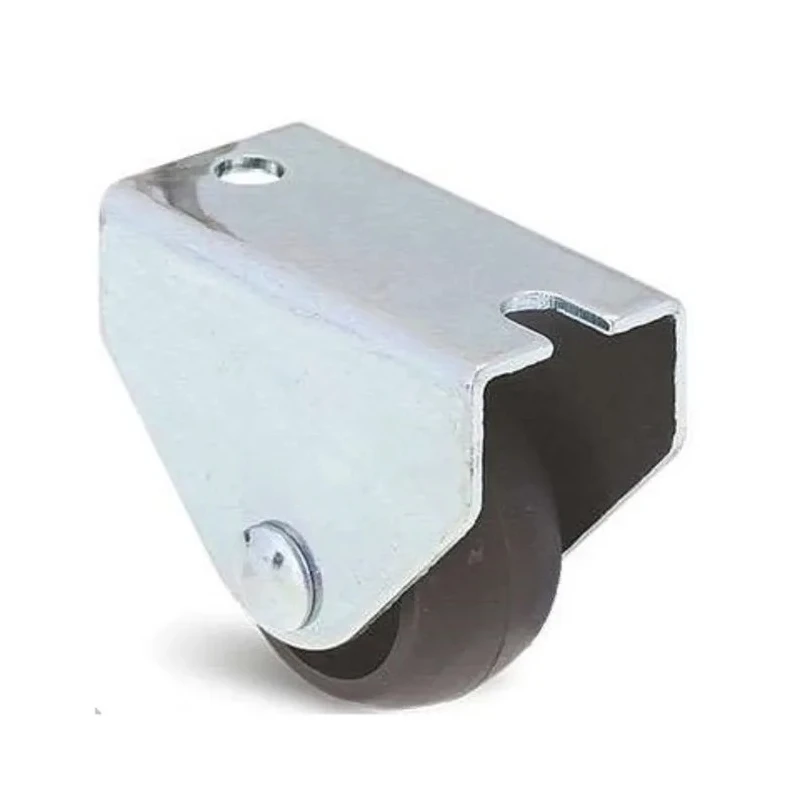 Guitel Hervieu Fixed Castor Polypropylene Wheel 50 mm Diameter 40 kg Load Capacity Zinc Plated Pressed Steel Frame 300077